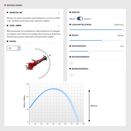 FireDos monitor configurator